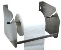 Stainless steel wall paper dispenser
