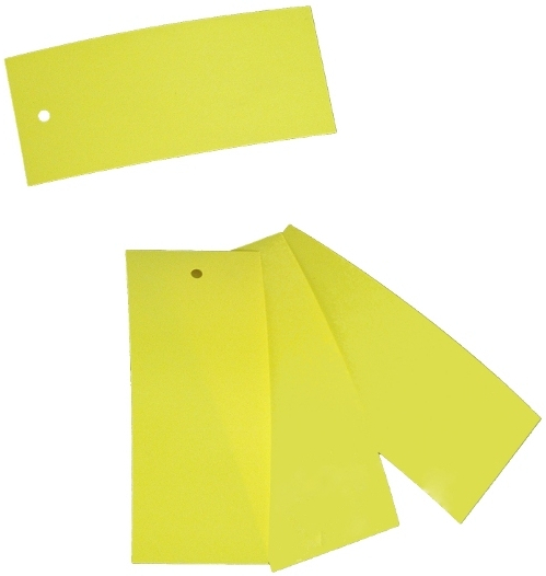 Etiquettes de traçabilité 85x35 jaunes