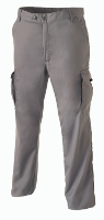 Pantalon multipoches gris